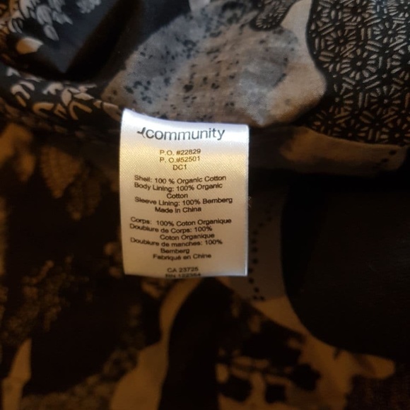 NWT Artizia 100% Organic Cotton Community Jacket - Small - Picture 12 of 13